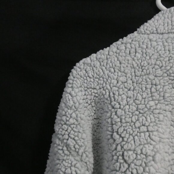 GARAGE | xs - extra small | Light Blue Lightweight Teddy - Sherpa Jacket - Picture 10 of 15